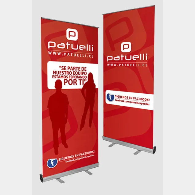 Roll ups impresos para una empresa